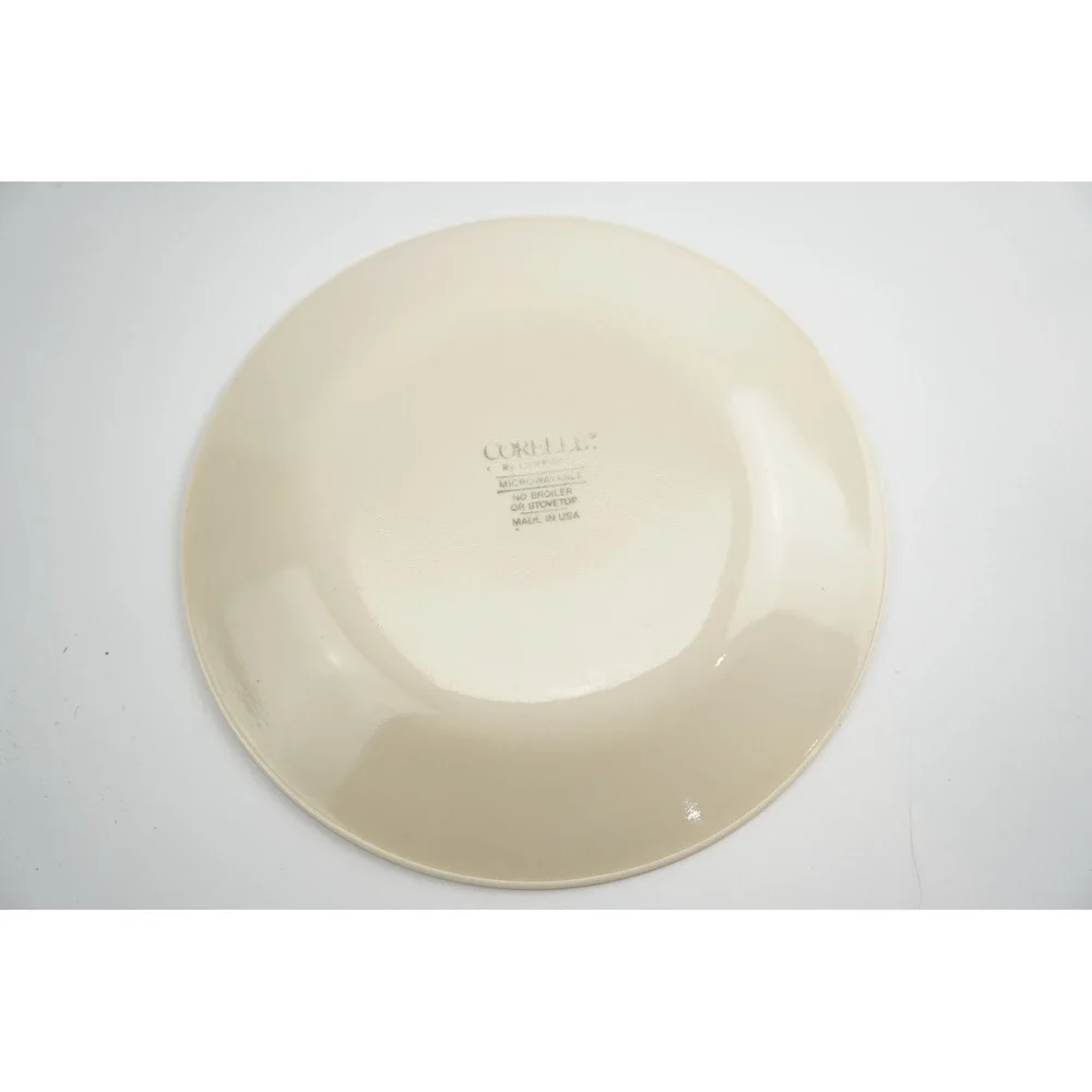 Vintage Corelle CorningWare FOREVER‎ YOURS Dessert Salad Plate PINK HEARTS 6.75